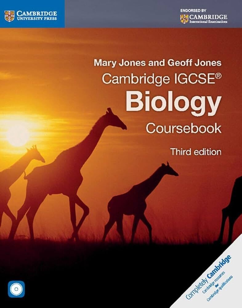 Cambridge IGCSE Biology Coursebook third edition ISBN 9781107614796