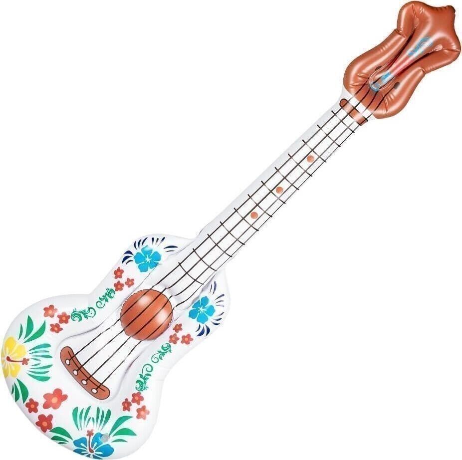 Inflatable Guitar Aloha 104Cm. Chitarra Aloha Gonfiabile 104Cm -