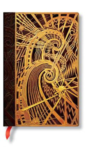 The Chanin Spiral (New York Deco) Mini Lined Hardcover Journal (New York Deco)