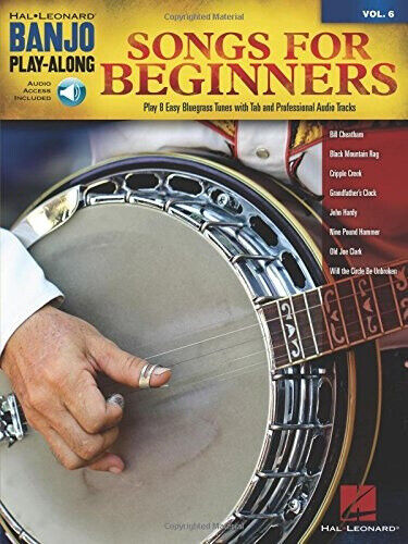 Banjo Play-Along: Songs for Beginners (Book/CD): Volume 6