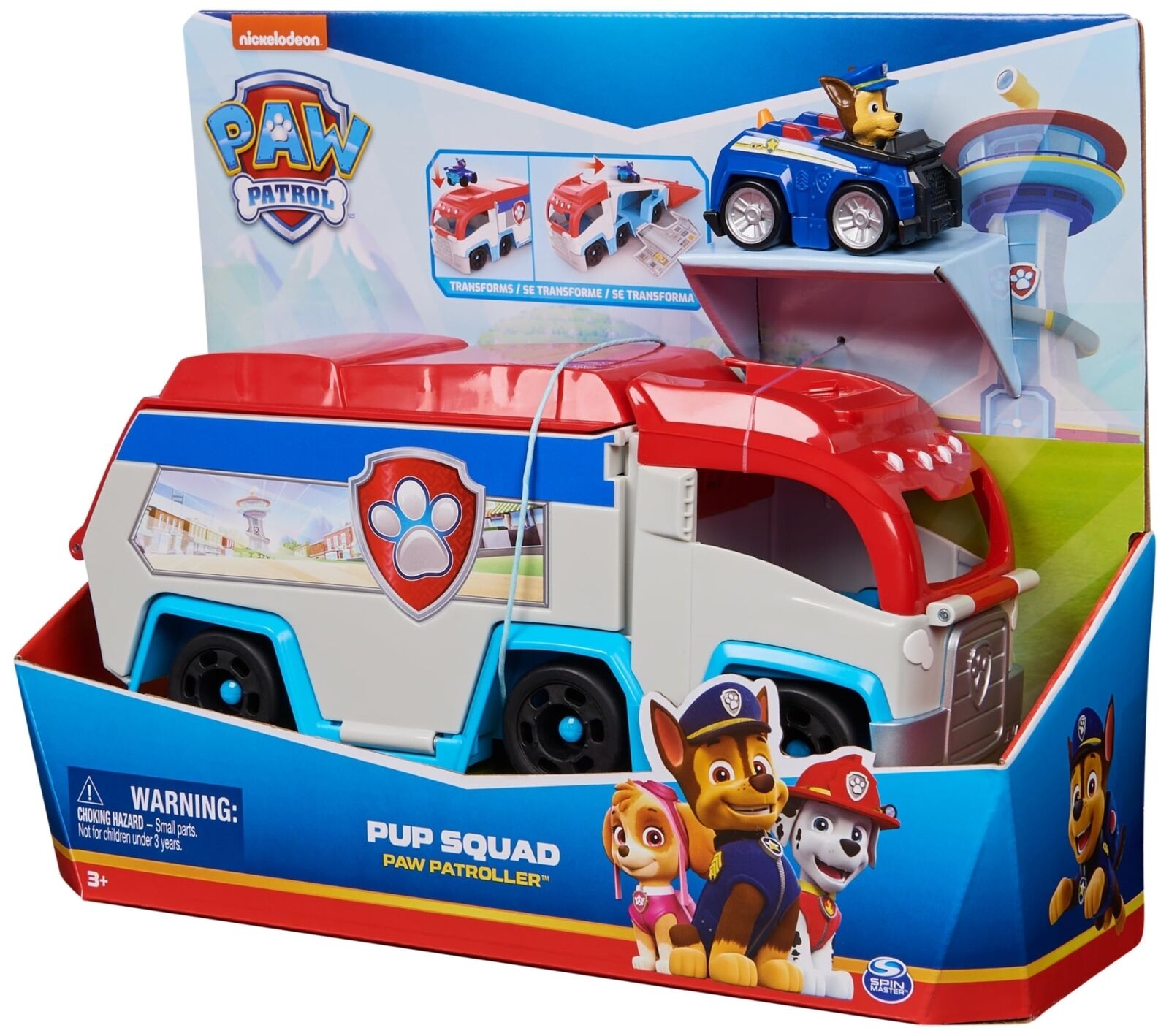 Paw Patrol: Spin Master - New Paw Patroller Pup Squad -