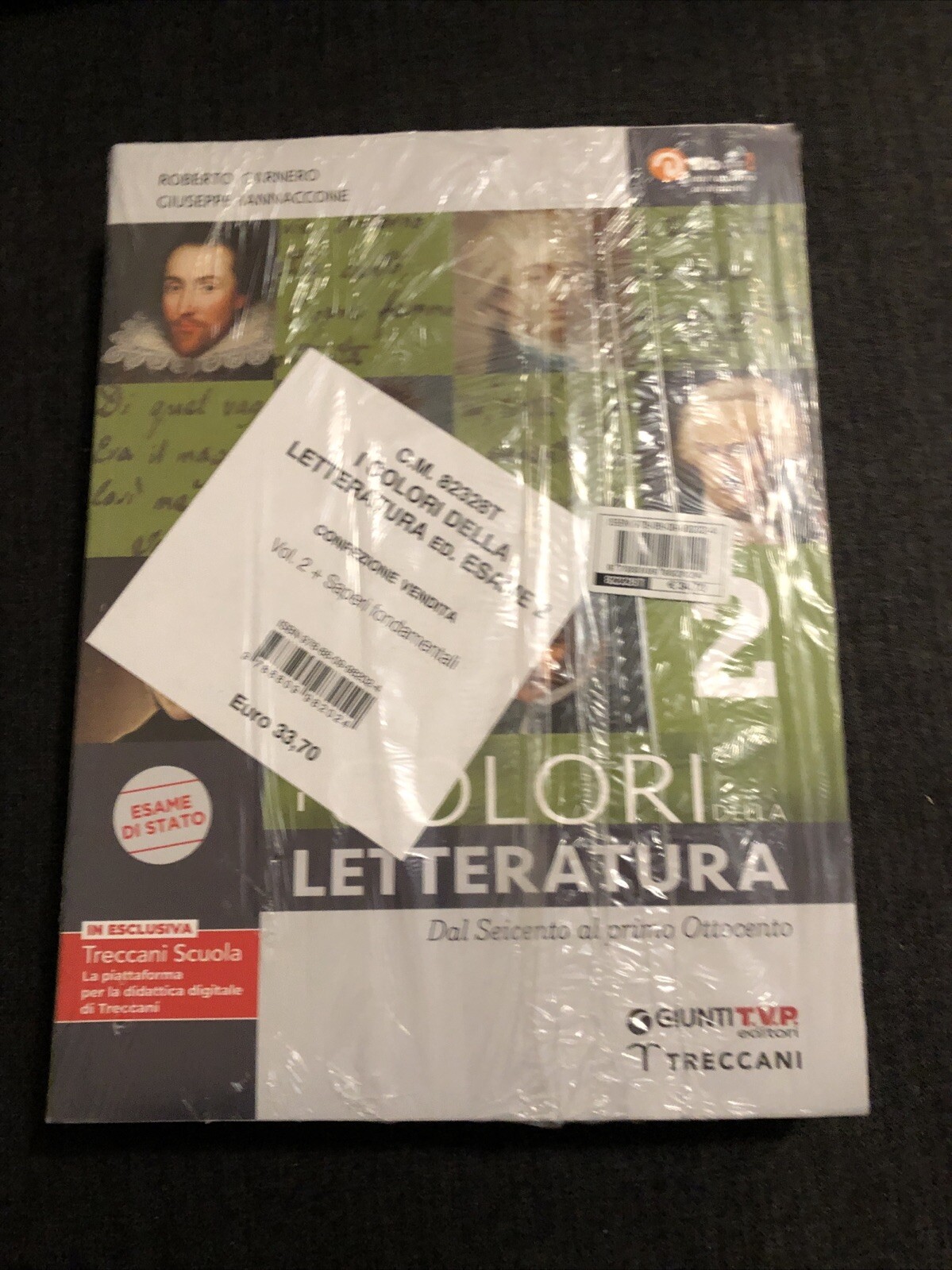 9788809982024 CARNERO ROBERTO; IANNACCONE GIUSEPPE COLORI DELLA LETTERATURA. EDI