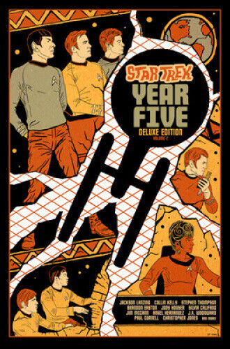 Star Trek: Year Five Deluxe Edition--Book Two by Jackson Lanzing