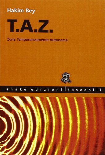 9788888865324 T.A.Z. Zone temporaneamente autonome - Hakim Bey