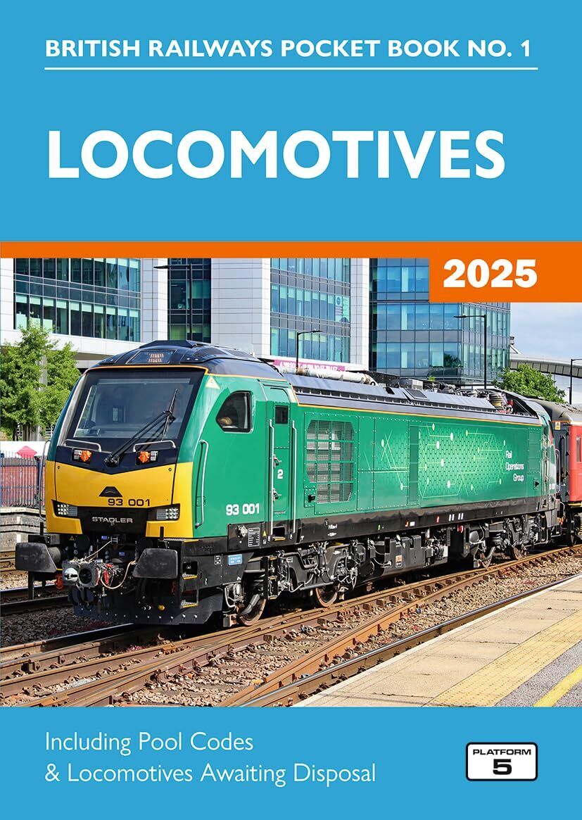 Robert Pritchard Locomotives 2025 (Tascabile)