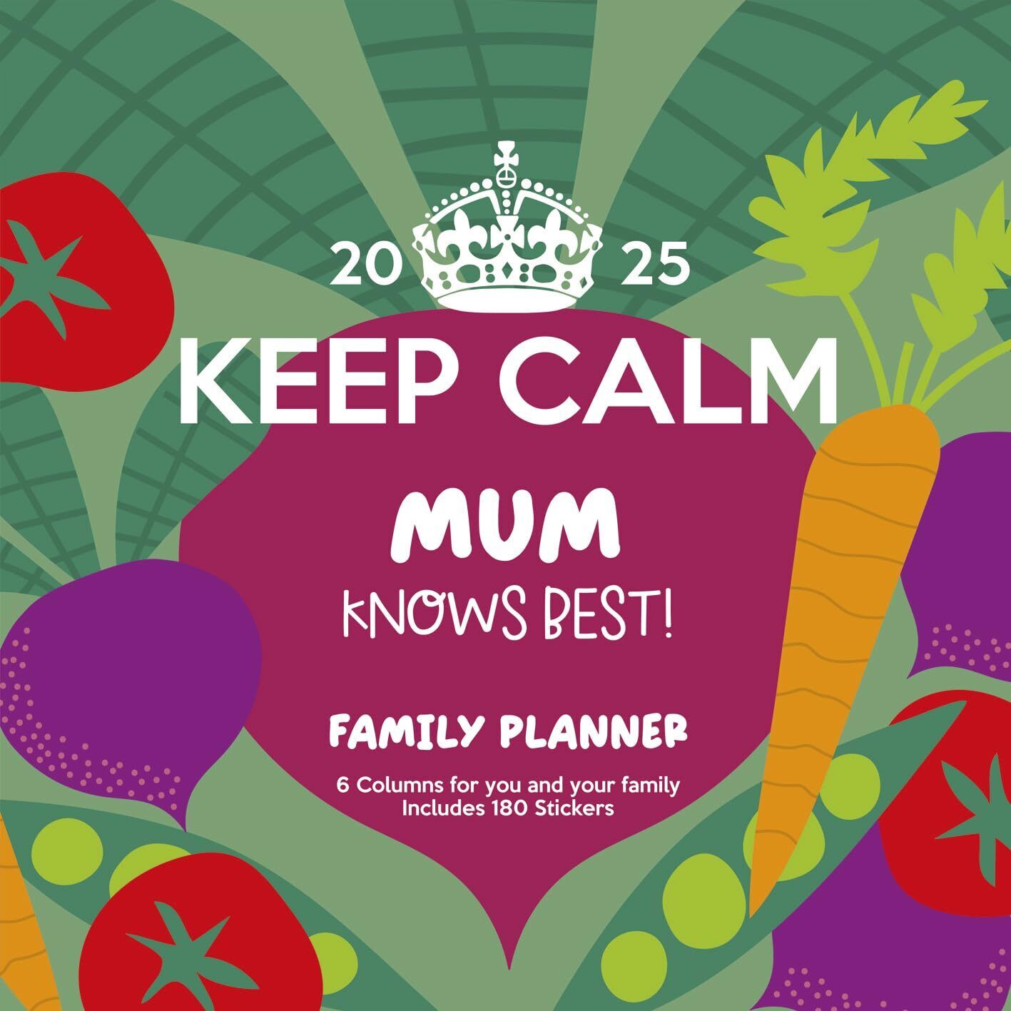 9781804231425 Calendario 30x30 keep calm 2025 pyramid