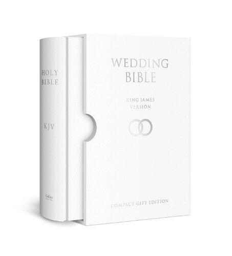 Collins UK HOLY BIBLE: King James Version (KJV) White Compact (Copertina rigida)