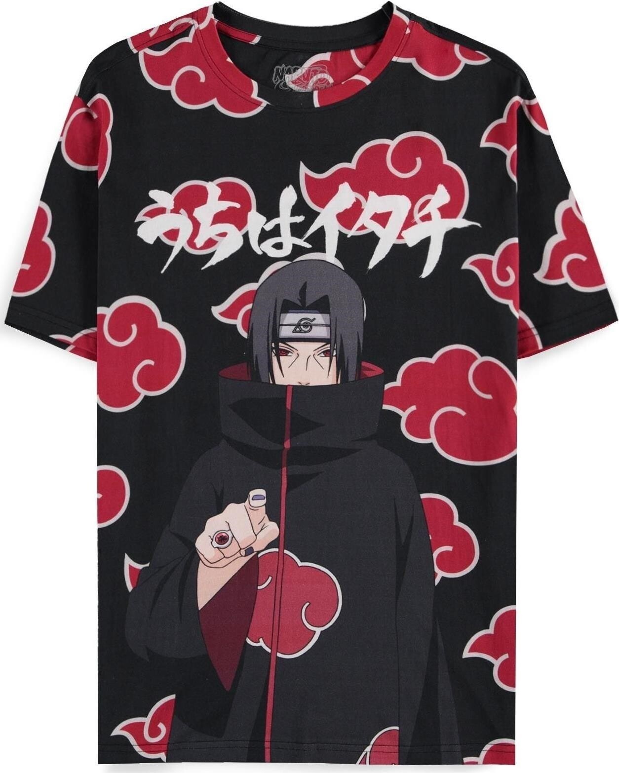 Naruto Shippuden: Itachi Clouds - Digital Printed Multicolor (T-Shirt Unisex Tg.