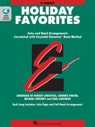 Essential Elements Holiday Favorites: BB Trumpet Book with Online Audio