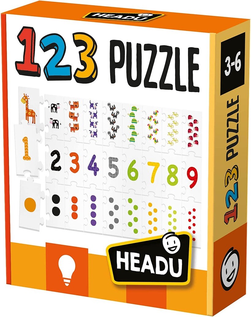 123 PUZZLE NEW - MU54907 8057592354907