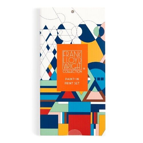 Galison Frank Lloyd Wright Frank Lloyd Wright Paint-In Postcard Set (Postcards)