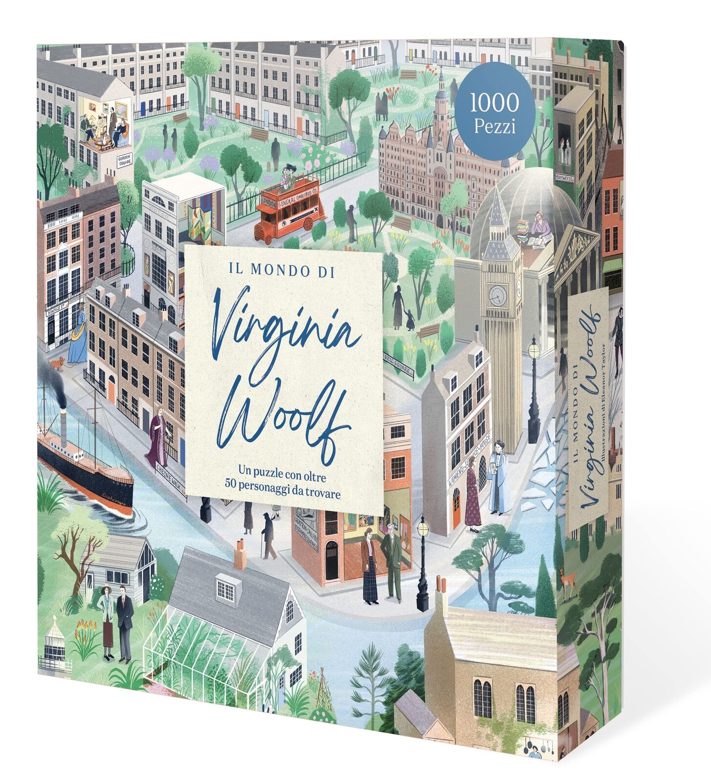 9788867227938 Il mondo di Virginia Woolf. Puzzle 1000 pezzi - Eleanor Taylor