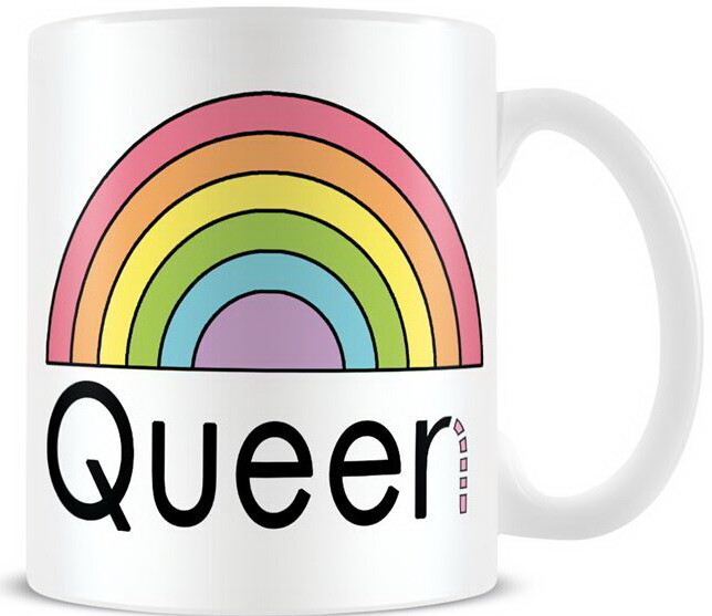 Pyramid: The Peach Fuzz - Queer Queen (Mug / Tazza) -