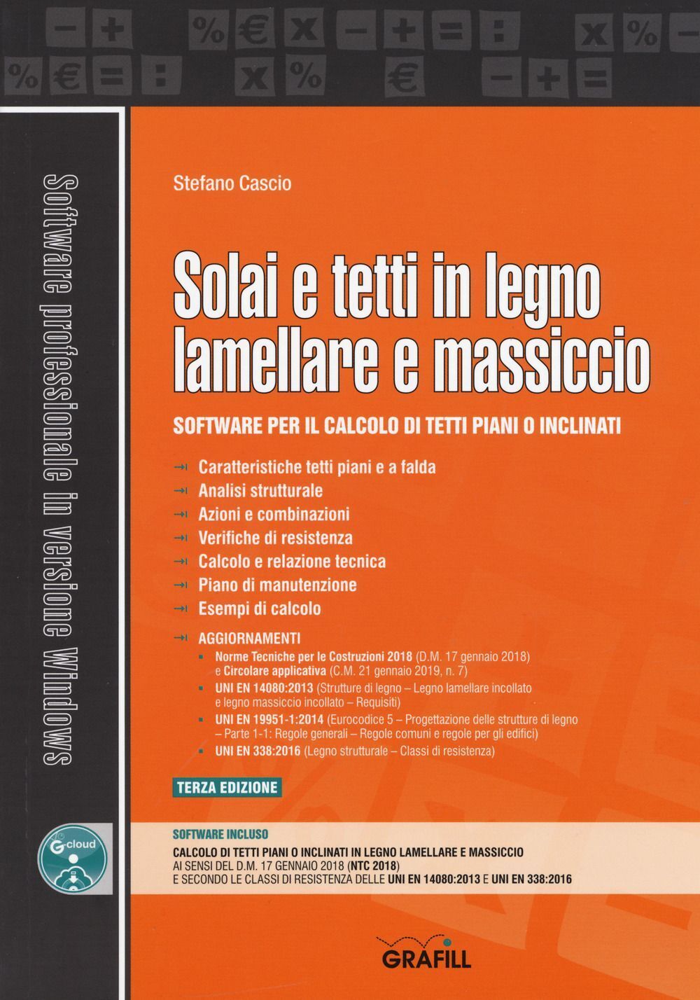 Libri Stefano Cascio - Solai E Tetti In Legno Lamellare E Massiccio. Software Pe