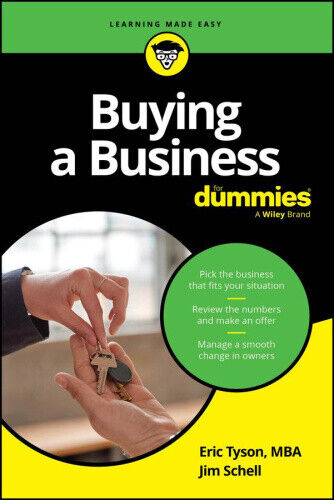 Buying a Business for Dummies by Eric Tyson