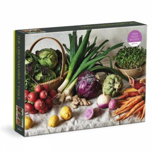 The Greenmarket Table 1500 Piece Puzzle by Galison