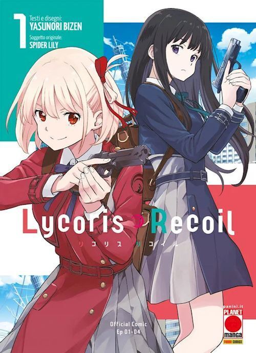 LYCORIS RECOIL. VOL. 1  - SPIDER LILY, BIZEN YASUNORI - Panini Comics