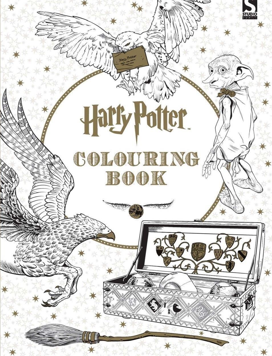 LIbri UK/US Harry Potter Colouring Book