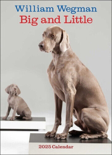 William Wegman Big and Little 2025 Wall Calendar by William Wegman