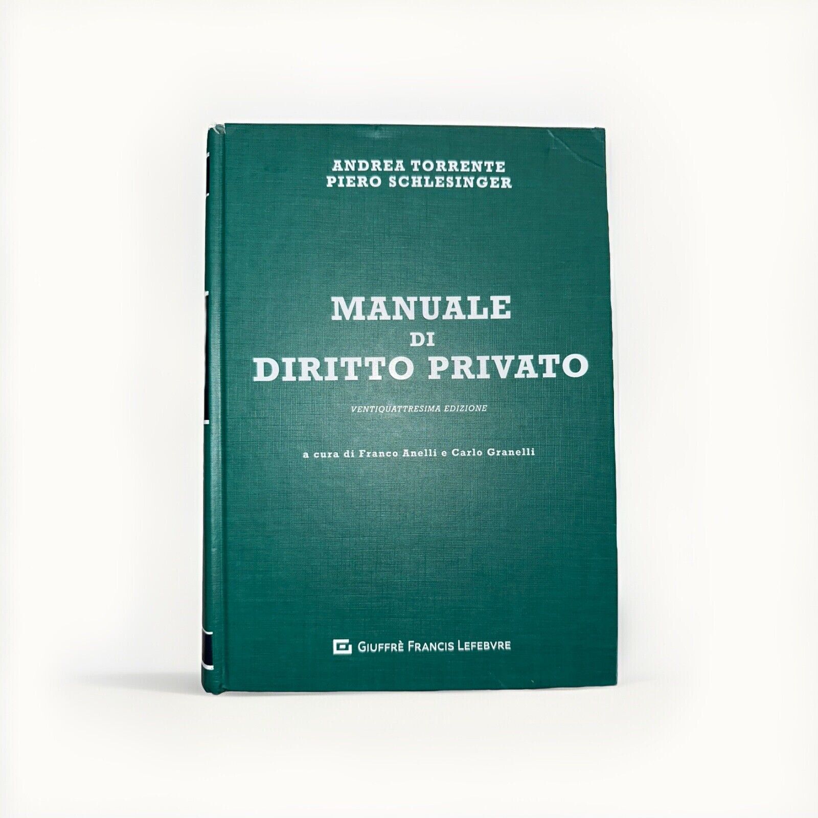 Manuale di Diritto Privato Torrente Schlesinger ventiquattresima edizione