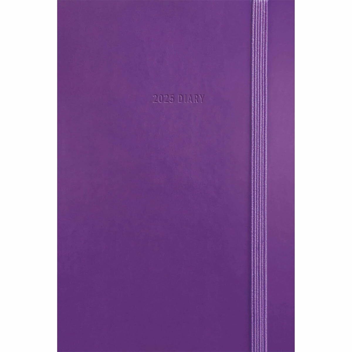 2025 Fashion Diary Purple Soft Touch Pocket Diary (Copertina rigida)