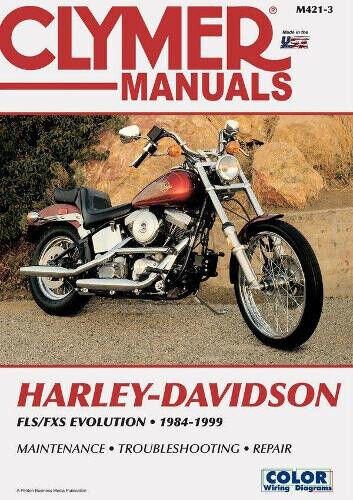 Harley-Davidson FLS-FXS Evolution, Evo Softail, Fat Boy (1984-1999) Service