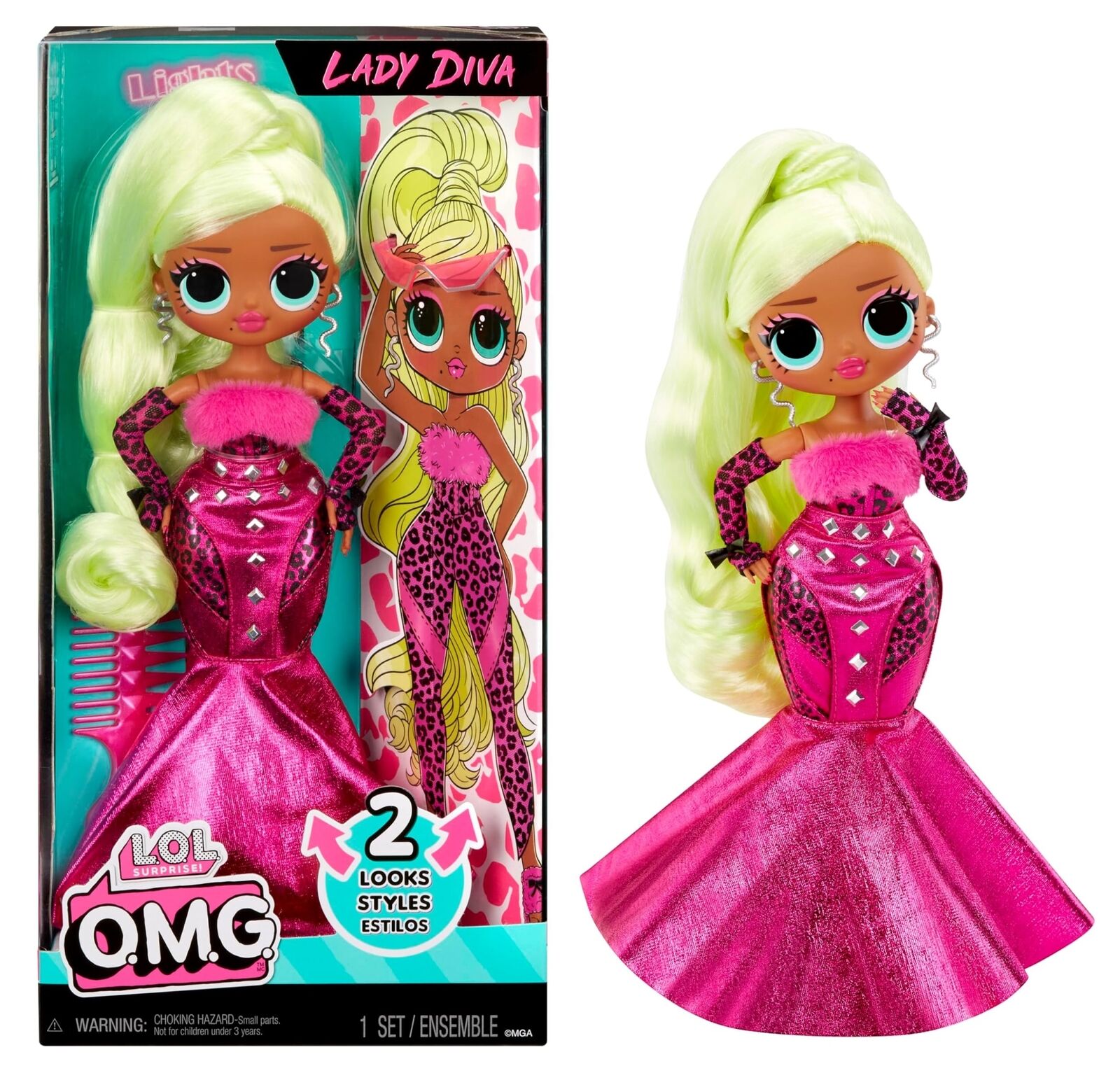 L.O.L. Surprise Omg Hos Doll - Lady Diva -