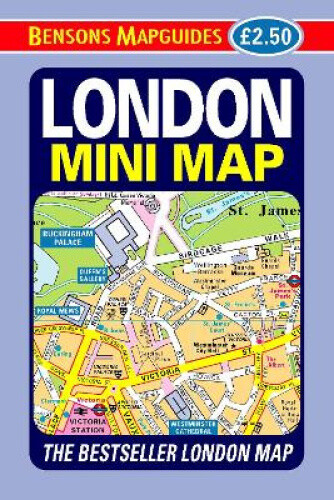 London Mini Map by Bensons Mapguides