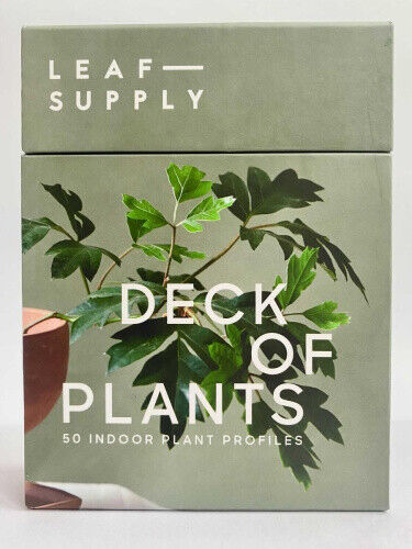 Leaf Supply Deck of Plants: 50 Indoor Plant Profiles by Camilleri, Lauren