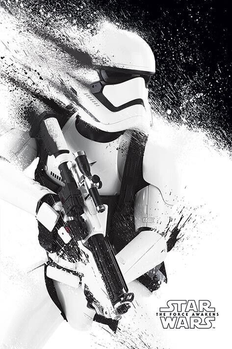 Star Wars: Pyramid - Episode VII - Stormtrooper Paint (Poster Maxi 61X91,5 Cm)