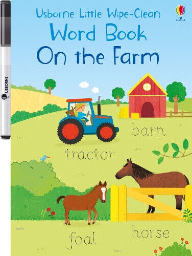 Little Wipe-Clean Word Book On the Farm (Little Wipe-Clean Word Books)
