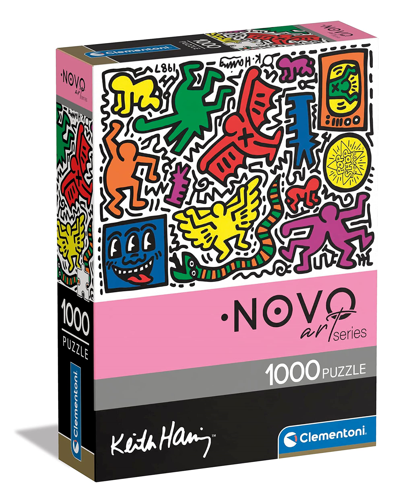 Clementoni: Puzzle Made In Italy Keith Haring 1000 Modern Art -