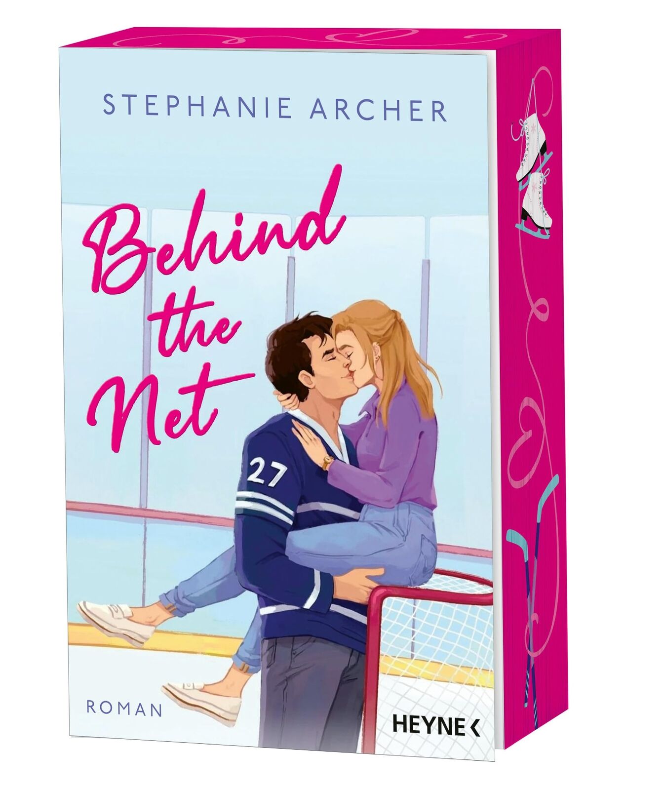 Stephanie Arche Behind the Net: Roman - Mit farbig gestaltetem Buchs (Tascabile)