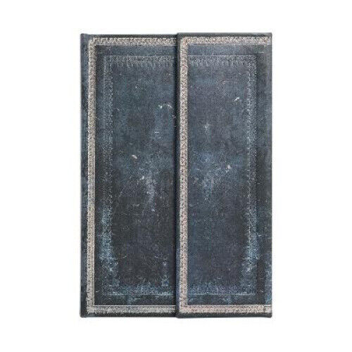 Inkblot (Old Leather Collection) Mini Lined Journal (Wrap Closure)