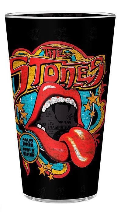Rolling Stones (The): Gb Eye - Some Girls (Large Glass 400Ml / Bicchiere) -