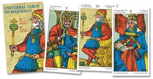 Claude Burdel Lee Bursten Universal Tarot of Marseille (Cards)
