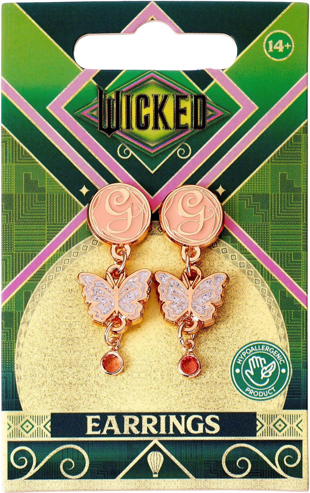 Wicked: The Carat Shop - Glinda Drop Butterfly (Earrings / Orecchini) -