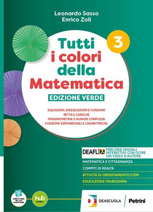 9788849426762 Tutti i colori della matematica. Ediz. Verde. Per ... online vol.5