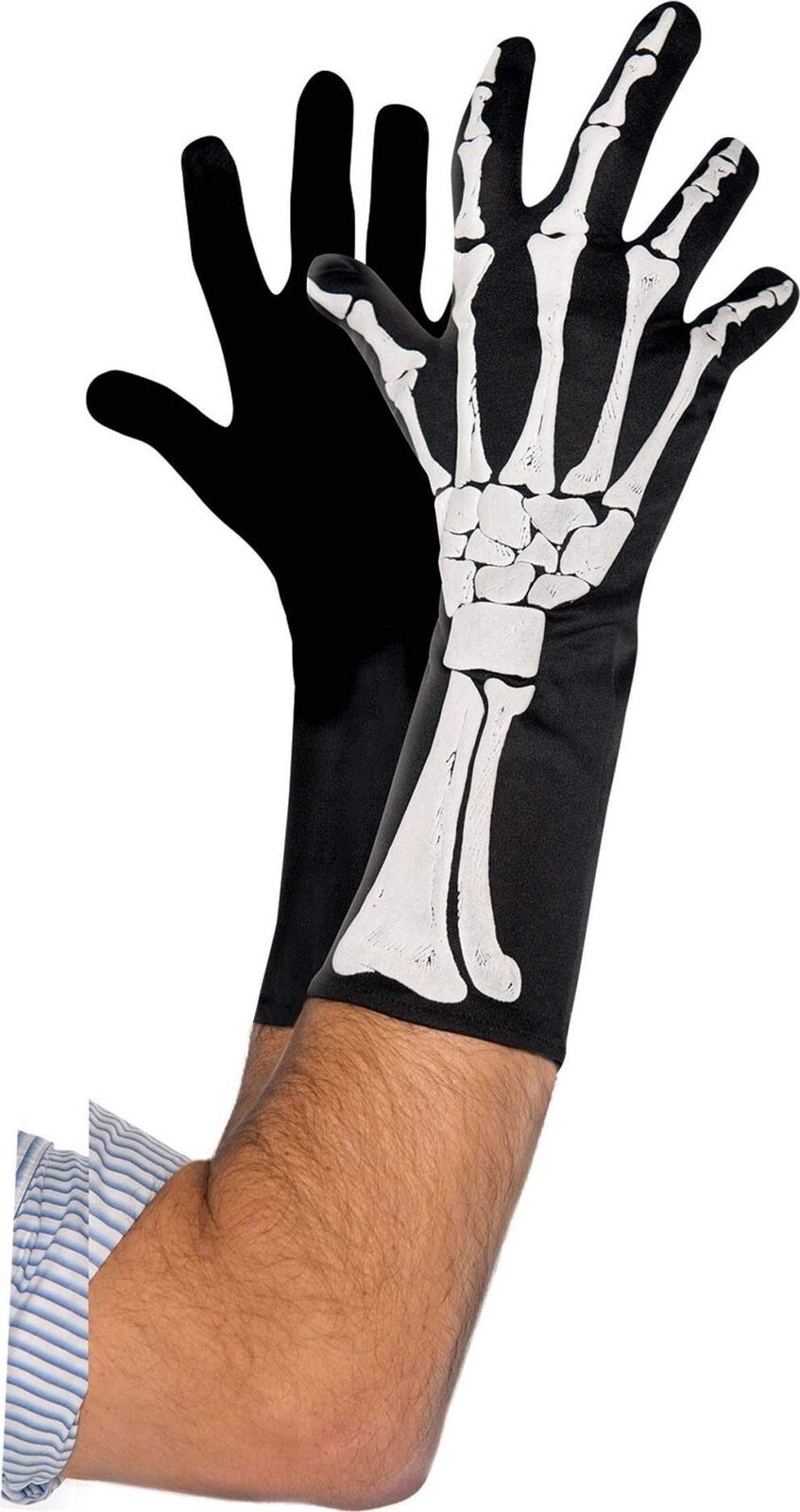 Amscan: Gloves Men S Skeleton 3D H. Guanti Scheletro 3D -