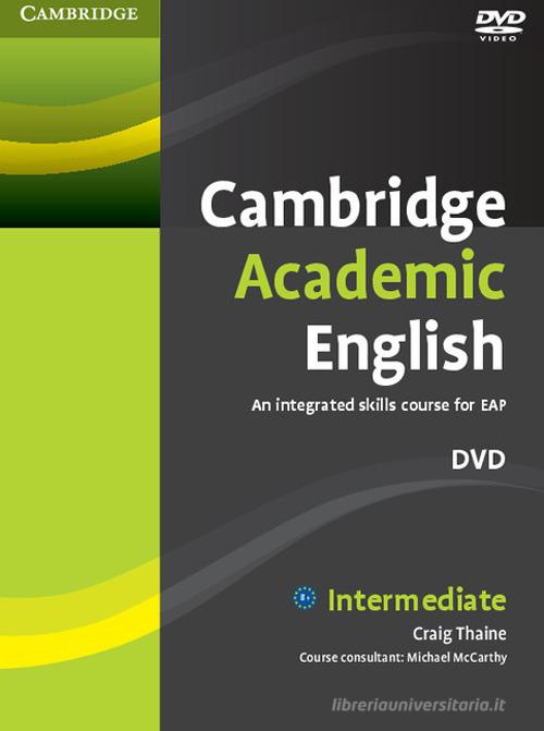 9780521165280 Cambridge Academic English. Level B1. DVD-ROM - Craig Thaine