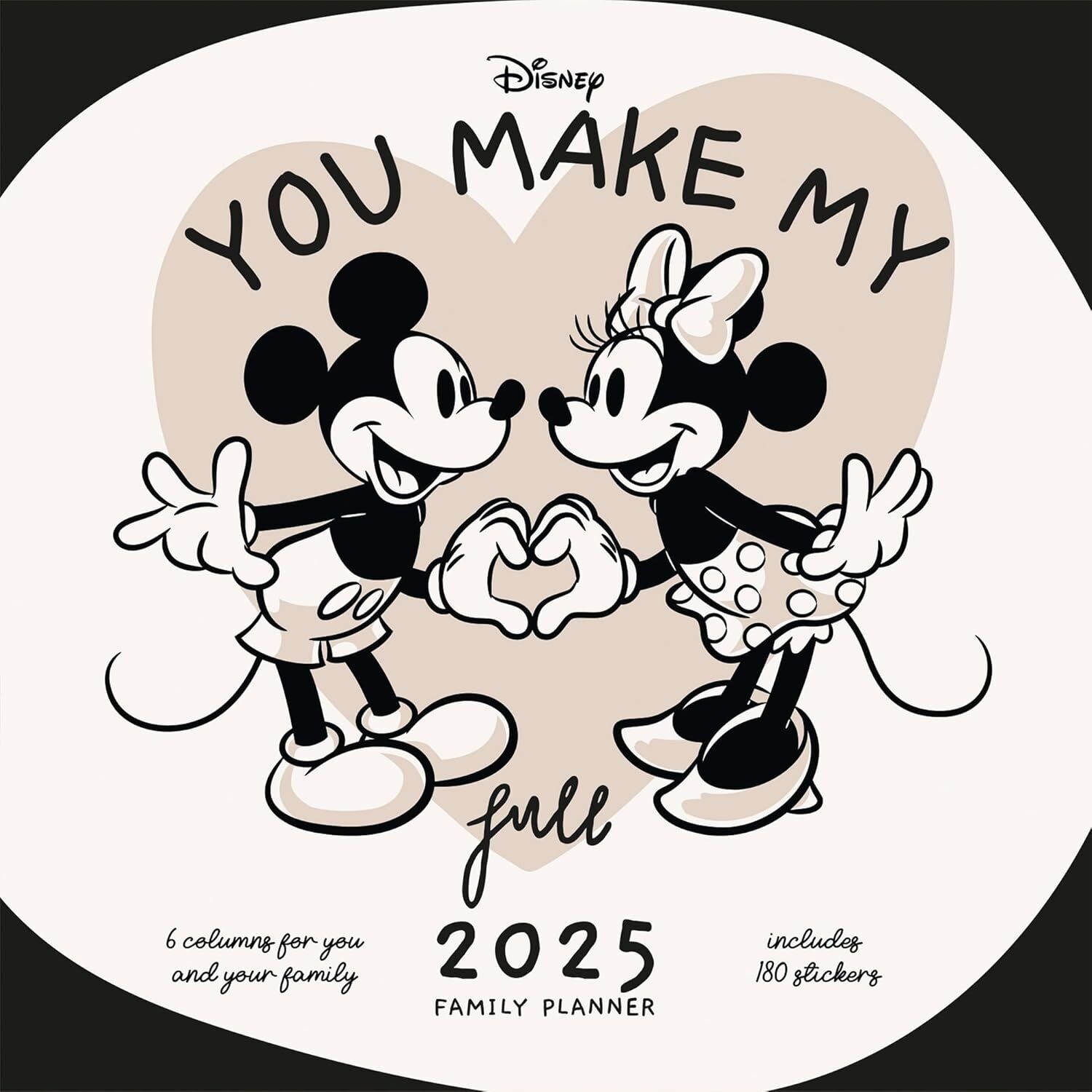9781804231418 Family planner mickey&friends 2025 pyramid