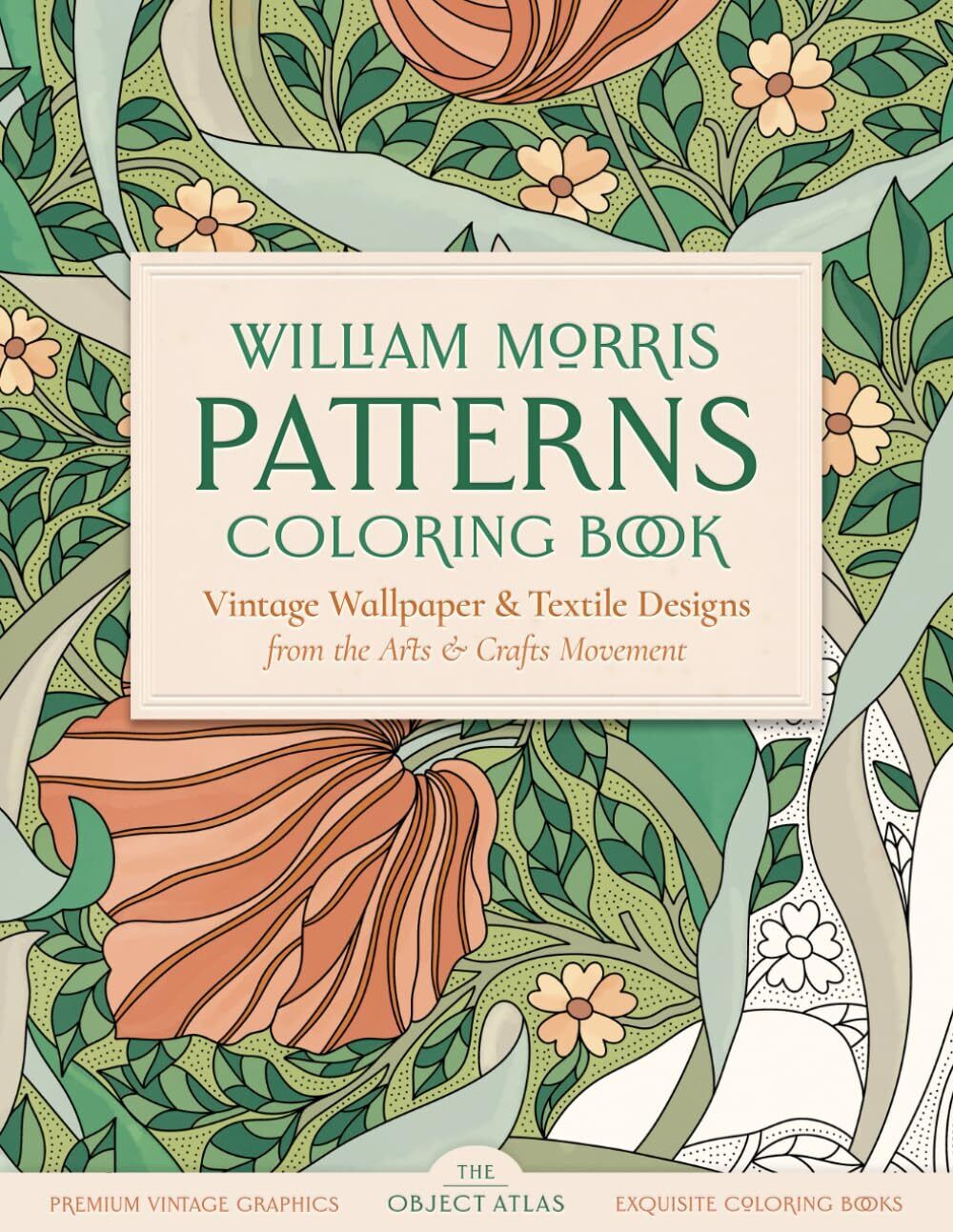 The Object Atlas Atlas Books William Morris Patterns (Tascabile)