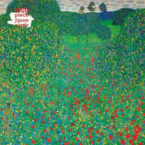 Adult Jigsaw Puzzle Gustav Klimt: Poppy Field: 1000-Piece Jigsaw Puzzles