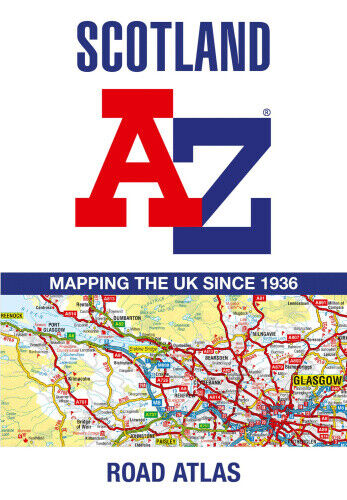 Scotland A-Z Road Atlas by A-Z Maps