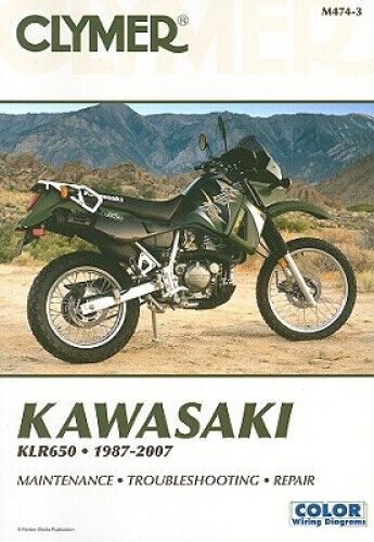 Clymer Kawasaki KLR650 1987-2007 by Haynes Publishing