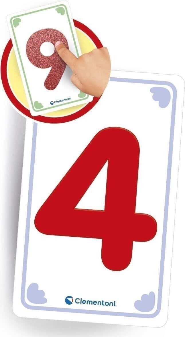 Clementoni: Sapientino Montessori - Numeri Tattili Made In Italy -