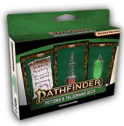 Pathfinder Potions and Talismans Deck (P2) by Paizo Publishing