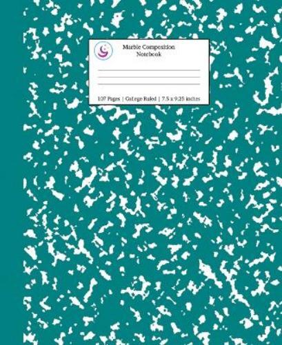 Young Dreamers Press Marble Composition Notebook College Ruled (Tascabile)