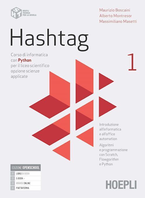 HASHTAG VOL. 1  - BOSCAINI MAURIZIO, MONTRESOR ALBERTO - HOEPLI