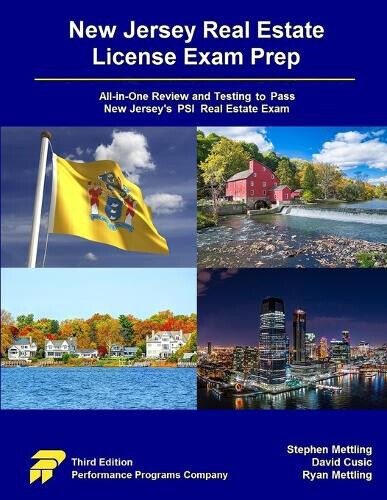New Jersey Real Estate License Exam Prep: All-in-One Review and Testing to